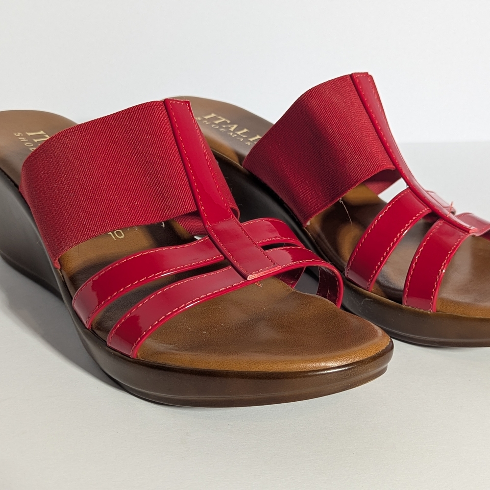 Italian Shoemakers Red Women's Sandals